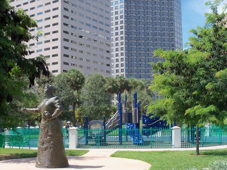Miami cityscape - Our Lady - Miami FLのeditorial素材
