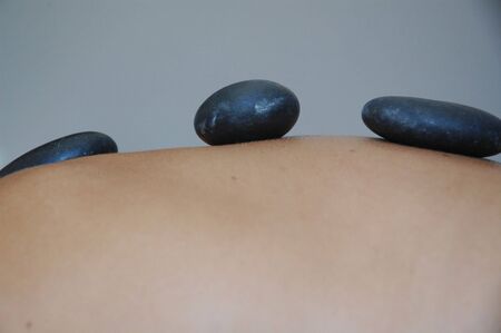 Hot stonesの写真素材