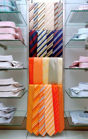 Necktie and shirts.の写真素材