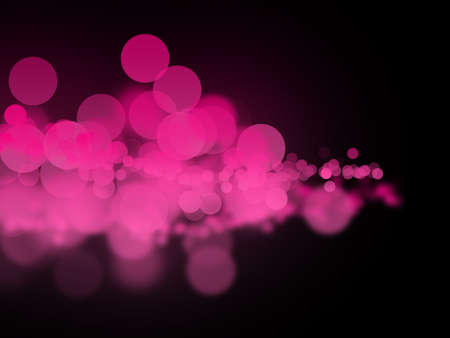 Abstract pink bokeh circlesの写真素材
