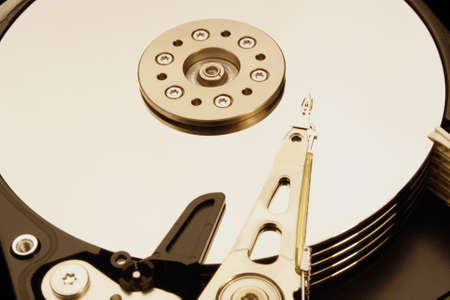 HDD - Hard Disk Drive is openの写真素材