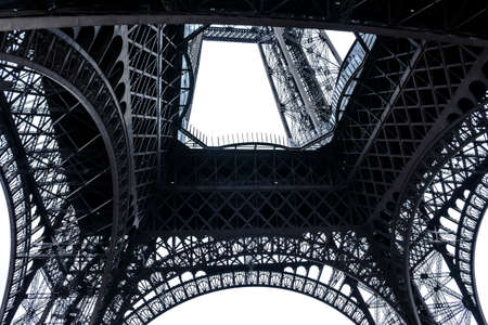 The Eiffel Tower in Paris, Franceの写真素材