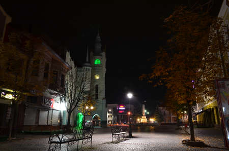 Evening in Mukachevoのeditorial素材