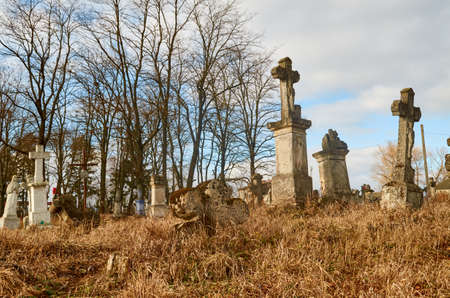 cemetery around Ternopil