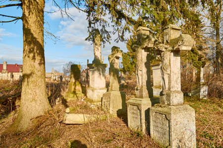 cemetery around Ternopil