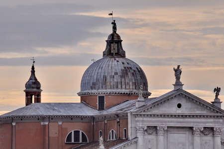 Basilica Di San Giorgio Maggiore in Veniceの写真素材