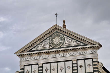 Santa Maria Novella in Florence, Tuscany, Italyの写真素材