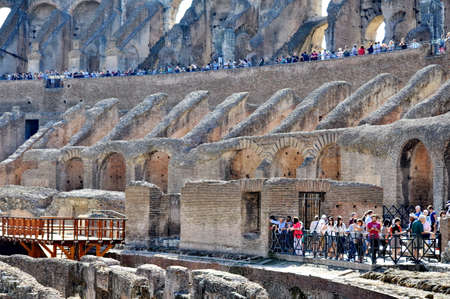 Rome, Italy, September 9, 2015: Colosseum in Rome, Italyのeditorial素材