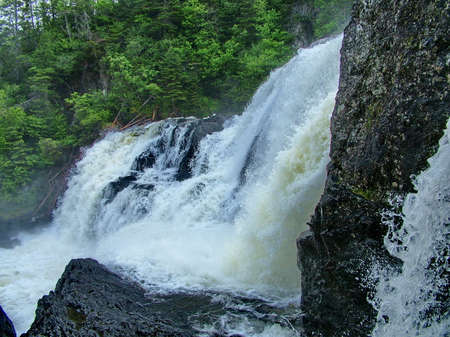 Baker's Brook Falls, Newfoundland, Canada