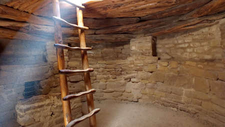 Colorado, USA, June 25, 2013: The Cliff Palace at Mesa Verde in Colorado.のeditorial素材
