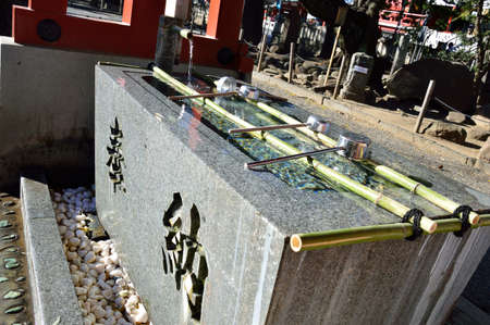 Shinto temple in Tokyoのeditorial素材