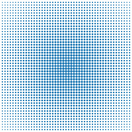 Halftone dotted background. Pop art design.のイラスト素材