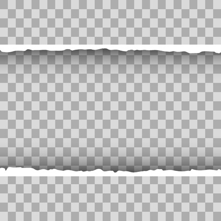 A Vector ripped paperのイラスト素材