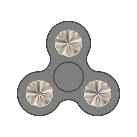 Hand spinner illustration.のイラスト素材