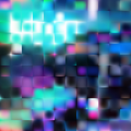 Colorful blurred squares background