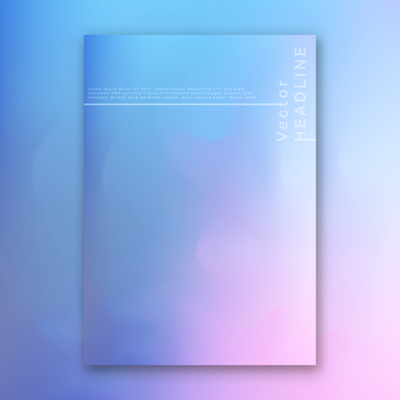 Hologram bright colorful background. Modern design for cover, magazine, printing products, flyer, presentation, poster, brochure or wall decor. Vector illustrationのイラスト素材