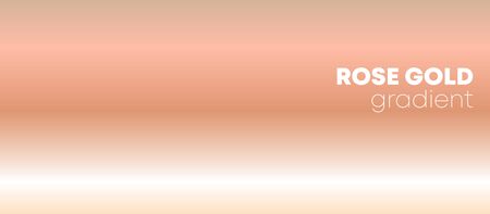 Rose gold gradient texture background for the wallpaper, web banner, flyer, poster or brochure cover. Vector illustration.のイラスト素材