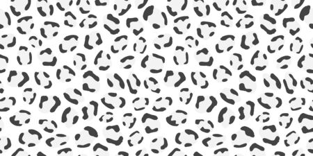Leopard skin seamless pattern background. Animal camouflage design for clothing print. Vector illustrationのイラスト素材