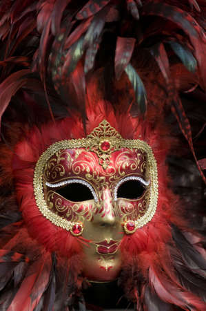 Typical mask in Veniceの写真素材