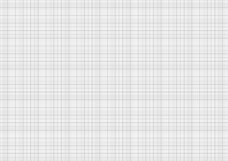 Gray color graph paper on horizontal a4 sheet sizeのイラスト素材