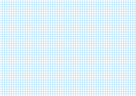 Five millimeters cyan grid on a4 size horizontal sheetのイラスト素材