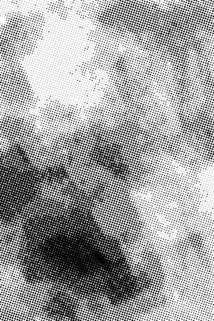 Vintage grunge halftone ink print, a4 size vertical backgroundのイラスト素材