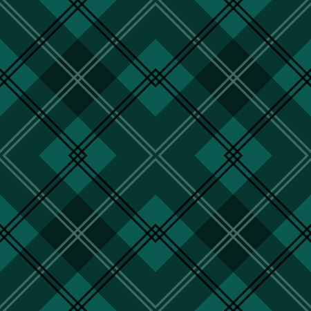 Green tartan striped colourful textile patternのイラスト素材