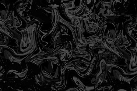Black and gray paint splash abstract backgroundの写真素材