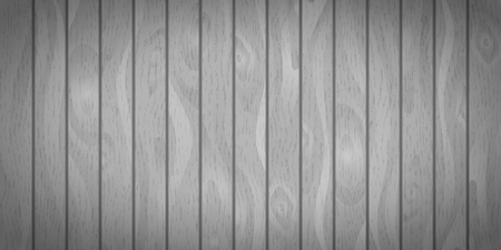 Bright gray realistic wooden boards with textureの写真素材