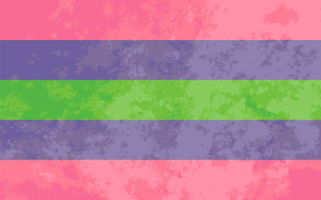 Trigender sign, trigender pride flagのイラスト素材