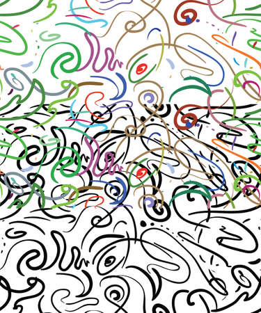 Abstract colourful background . Original seamless patternのイラスト素材