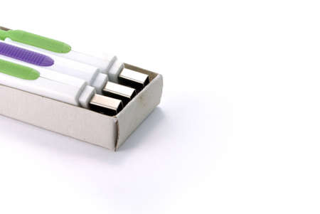 set of USB flash drives in a matchbox