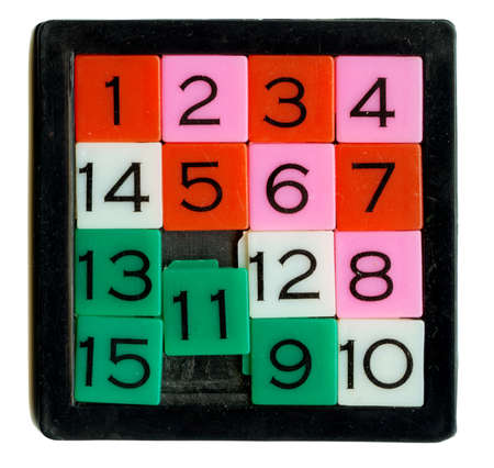 barley break puzzle game isolated