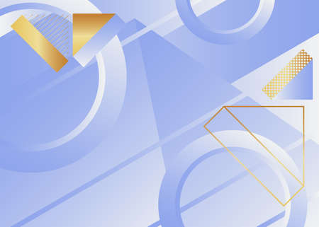 Minimalist premium exclusive background. Vector luxury bright and golden gradient geometric...