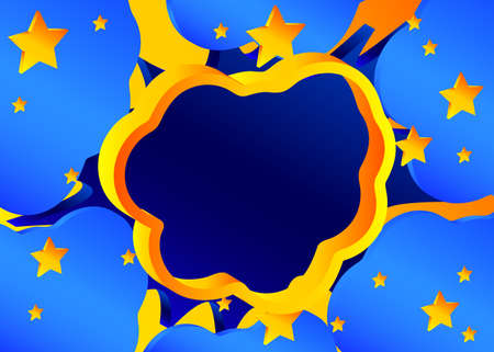 Minimalist abstract premium exclusive speech bubble background with gradient geometric elements....