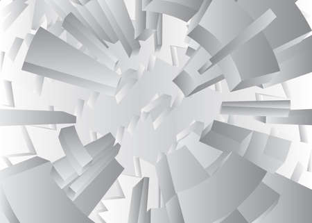 Geometric technology background with gear shape. Premium exclusive background. Vector abstract gradient graphic design.のイラスト素材