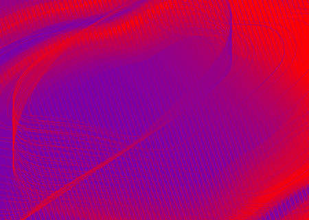 Modern poster template. Abstract background with dynamic linear waves. Creative Wallpaper. Vector illustration in flat style.のイラスト素材