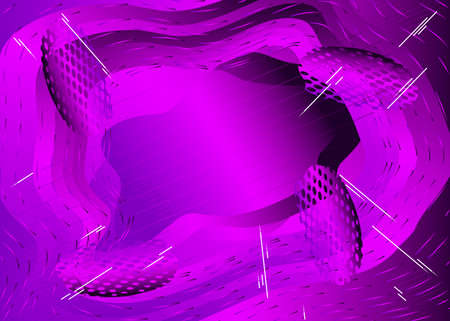 Modern poster template. Abstract background with dynamic linear waves. Creative Wallpaper. Vector...