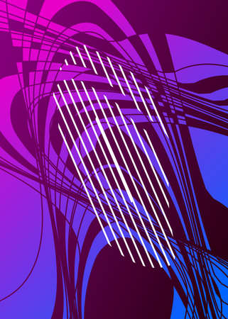 Colorful geometric background. Abstract fluid shapes composition. Modern graphic for message board...
