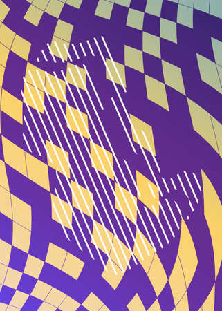 Colorful geometric background. Abstract fluid shapes composition. Modern graphic for message board...