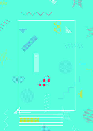 Background with minimal design. Abstract geometric backdrop for Banners, Book covers, Posters, Flyers.のイラスト素材