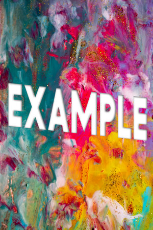 Abstract Natural Luxury art, fluid painting with Example text, alcohol ink technique. Image incorporates the swirls of marble granite.の写真素材