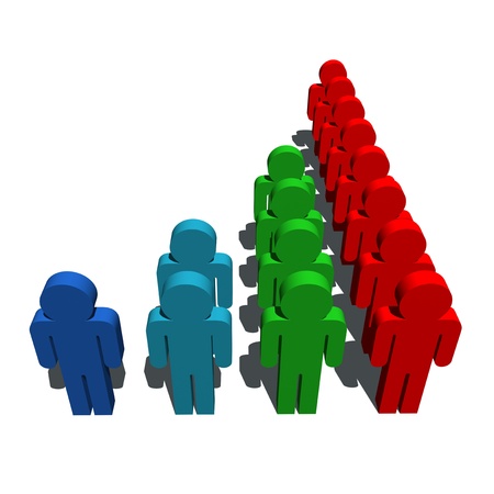 demography population symbolの写真素材
