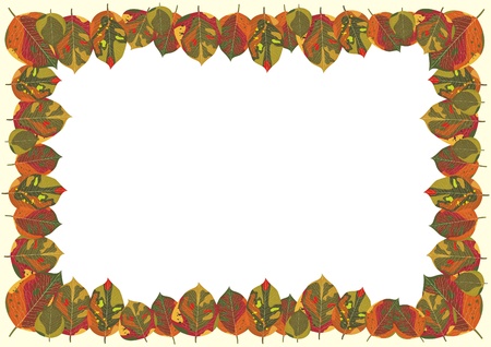 autumn theme designのイラスト素材