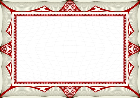 certificate backgroundのイラスト素材