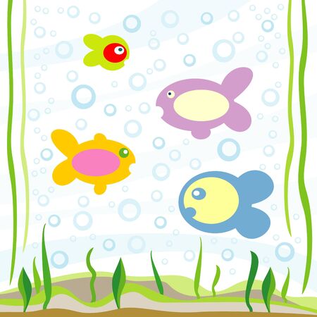 fishesのイラスト素材
