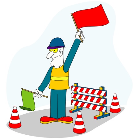 signalmanのイラスト素材