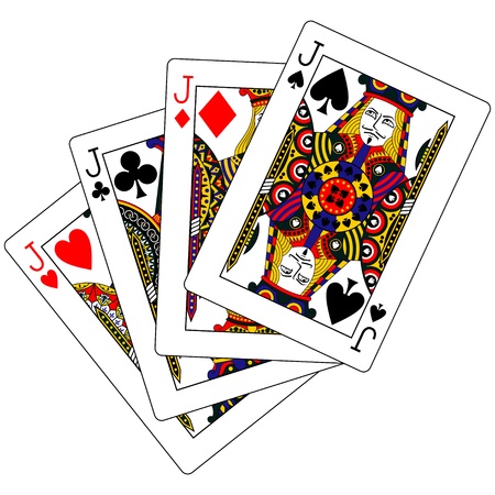 jacks pokerの写真素材