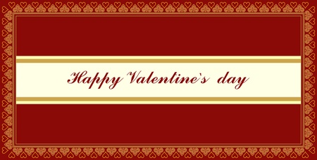 valentine greeting card のイラスト素材