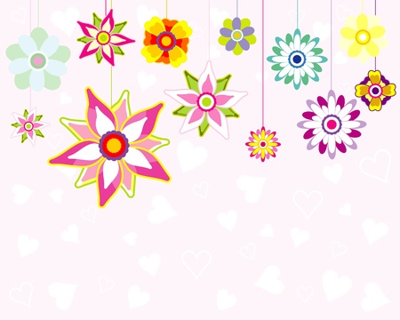valentine backgroundのイラスト素材